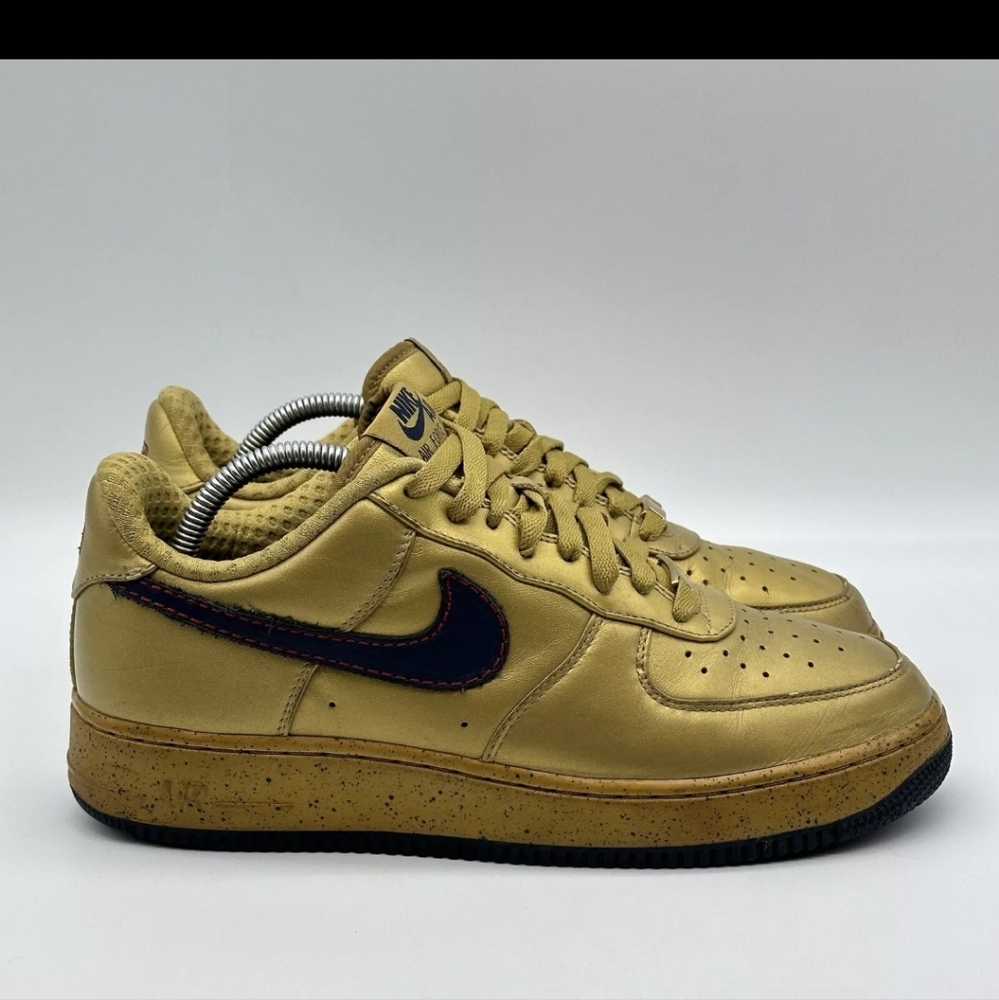 Barkley air force 1 size 9 gold af1 rare - Picture 3 of 10